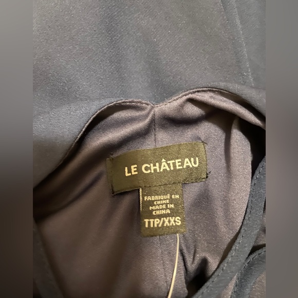 NWT Le Château Navy and floral shirt/tunic dress - Picture 8 of 8